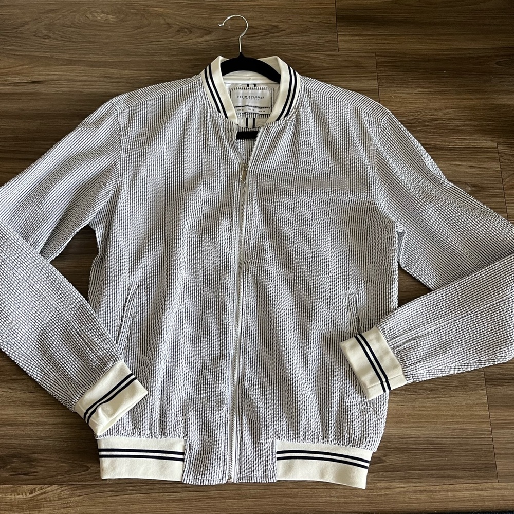 Mens Seersucker Jacket